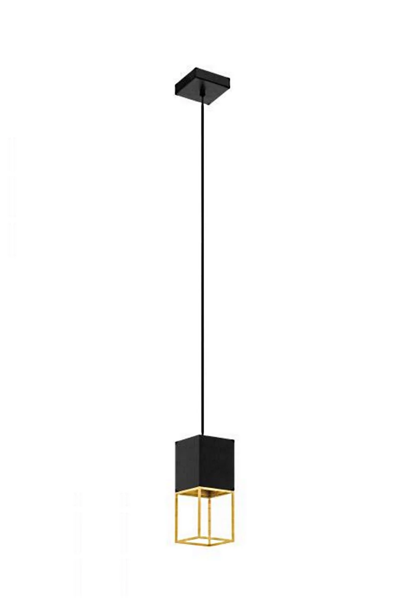  
                        
                        Люстра EGLO (Австрія) 14760    
                         у стилі Лофт.  
                        Тип джерела світла: світлодіодна лампа, змінна.                         Форма: Куб.                         Кольори плафонів і підвісок: Чорний, Золото.                         Матеріал: Сталь.                          фото 1