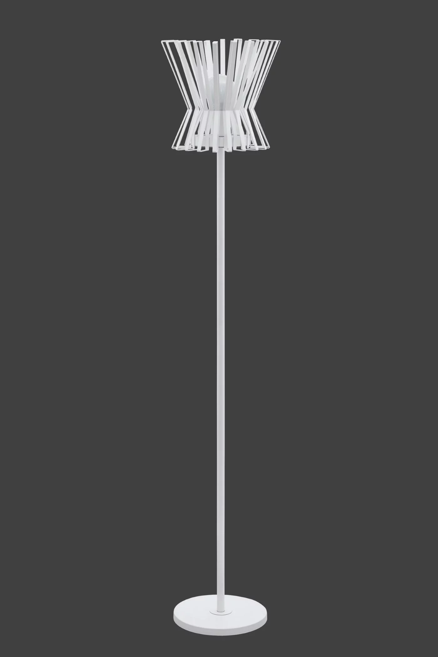   
                        
                        Торшер EGLO (Австрия) 14772    
                         в стиле Хай-тек.  
                        Тип источника света: светодиодная лампа, сменная.                                                 Цвета плафонов и подвесок: Белый.                         Материал: Сталь.                          фото 1