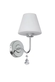   
                        
                        Світильник для ванної EGLO (Австрія) 14790    
                         у стилі Модерн.  
                        Тип джерела світла: світлодіодна лампа, змінна.                                                 Кольори плафонів і підвісок: Білий, Прозорий.                         Матеріал: Скло, Кришталь.                          фото 1
