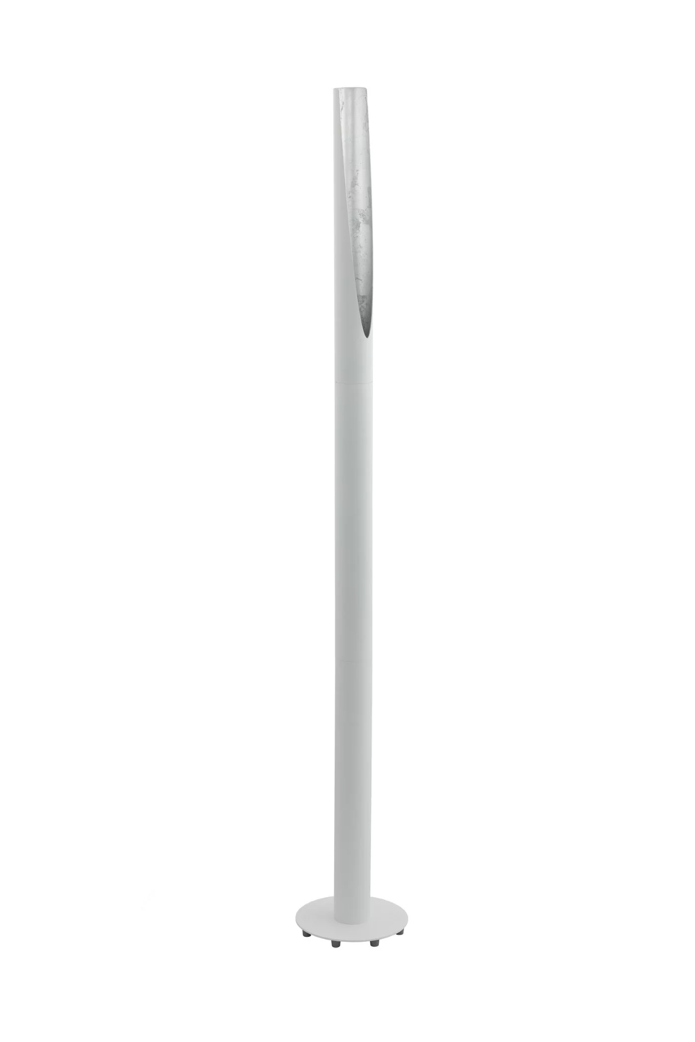   
                        
                        Торшер EGLO (Австрія) 14854    
                         у стилі Модерн.  
                        Тип джерела світла: світлодіодна лампа, змінна.                                                 Кольори плафонів і підвісок: Білий, Срібло.                         Матеріал: Сталь.                          фото 1