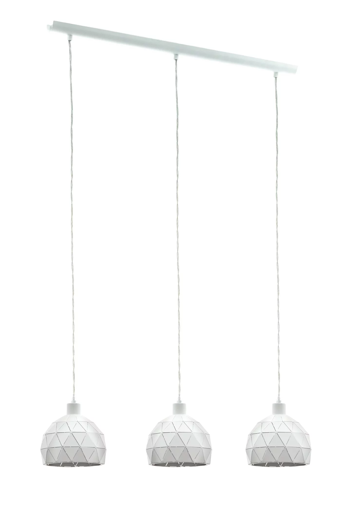   
                        
                        Люстра EGLO (Австрия) 14874    
                         в стиле Лофт.  
                        Тип источника света: светодиодная лампа, сменная.                         Форма: Прямоугольник.                         Цвета плафонов и подвесок: Белый.                         Материал: Сталь.                          фото 1