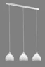   
                        
                        Люстра EGLO (Австрия) 14874    
                         в стиле Лофт.  
                        Тип источника света: светодиодная лампа, сменная.                         Форма: Прямоугольник.                         Цвета плафонов и подвесок: Белый.                         Материал: Сталь.                          фото 2