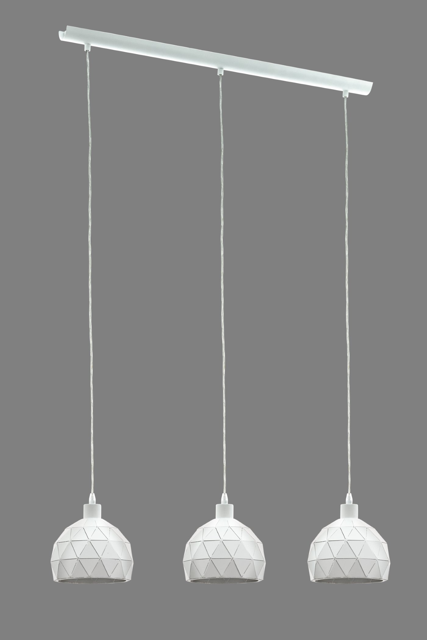   
                        Люстра EGLO (Австрія) 14874    
                         у стилі лофт.  
                        Тип джерела світла: cвітлодіодні led, енергозберігаючі, розжарювання.                         Форма: прямокутник.                         Кольори плафонів і підвісок: білий.                         Матеріал: сталь.                          фото 2