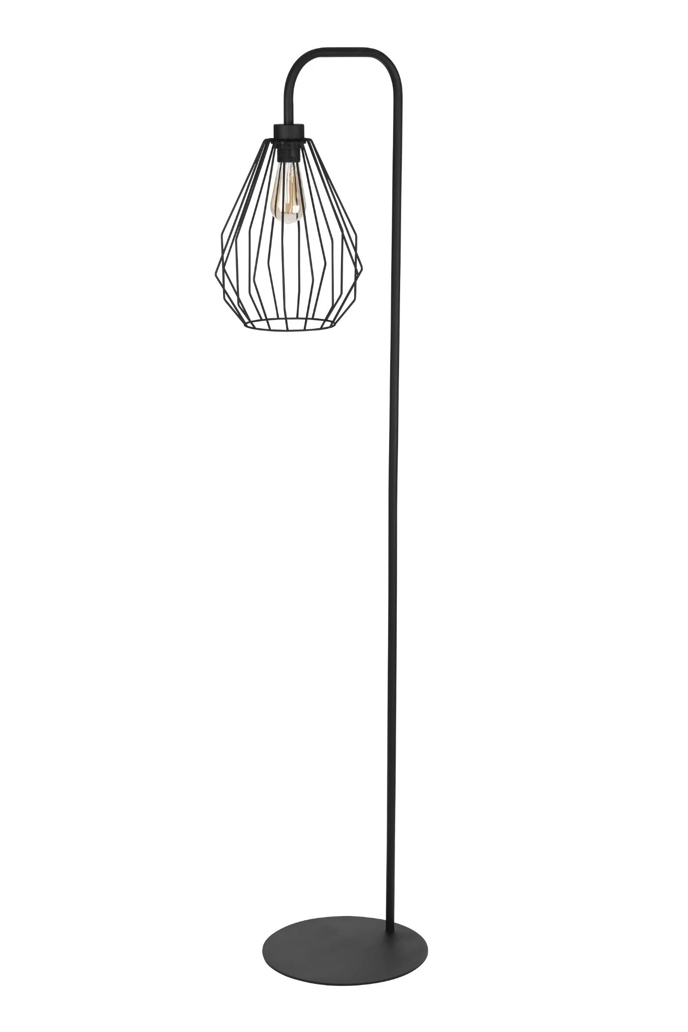   
                        Торшер TK LIGHTING (Польща) 15067    
                         у стилі Лофт.  
                        Тип джерела світла: світлодіодна лампа, змінна.                                                 Кольори плафонів і підвісок: Чорний.                         Матеріал: Метал.                          фото 1