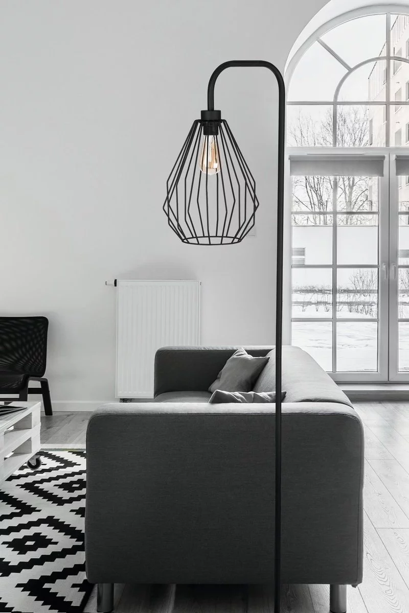   
                        
                        Торшер TK LIGHTING (Польша) 15067    
                         В стиле Лофт.  
                        Тип источника света: светодиодная лампа, сменная.                                                 Цвета плафонов и подвесок: Черный.                         Материал: Металл.                          фото 2