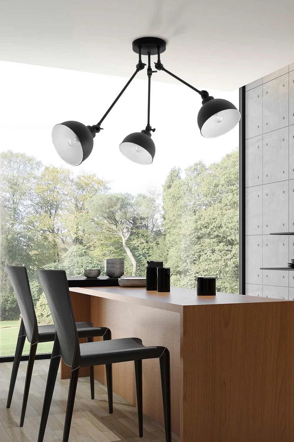   
                        
                        Люстра TK LIGHTING (Польша) 15199    
                         В стиле Лофт.  
                        Тип источника света: светодиодная лампа, сменная.                         Форма: Асимметричная.                         Цвета плафонов и подвесок: Черный, Белый.                         Материал: Металл.                          фото 2