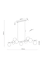   
                        
                        Люстра TK LIGHTING (Польша) 15262    
                         В стиле Хай-тек.  
                        Тип источника света: светодиодная лампа, сменная.                         Форма: Прямоугольник.                         Цвета плафонов и подвесок: Желтый.                         Материал: Стекло.                          фото 5