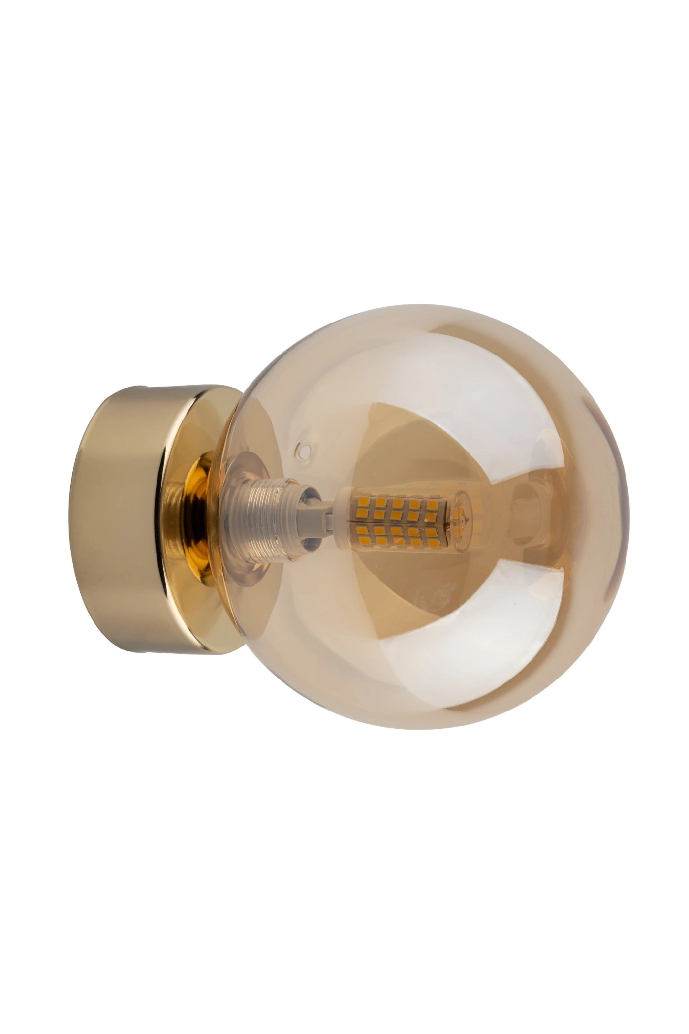   
                        
                        Бра TK LIGHTING (Польша) 15267    
                         В стиле Хай-тек.  
                        Тип источника света: светодиодная лампа, сменная.                                                 Цвета плафонов и подвесок: Желтый.                         Материал: Стекло.                          фото 2