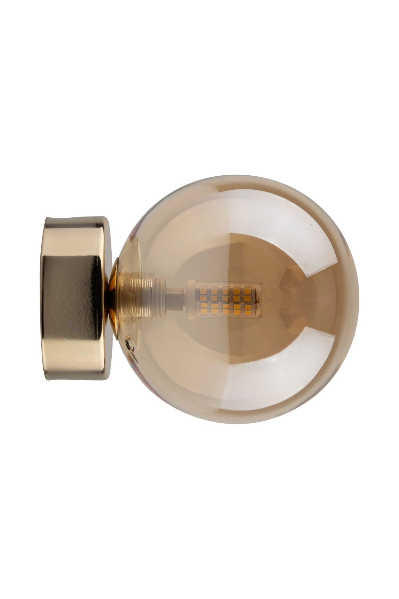   
                        
                        Бра TK LIGHTING (Польша) 15267    
                         В стиле Хай-тек.  
                        Тип источника света: светодиодная лампа, сменная.                                                 Цвета плафонов и подвесок: Желтый.                         Материал: Стекло.                          фото 3
