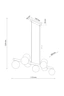   
                        
                        Люстра TK LIGHTING (Польша) 15289    
                         В стиле Скандинавский, Модерн.  
                        Тип источника света: светодиодная лампа, сменная.                         Форма: Прямоугольник.                         Цвета плафонов и подвесок: Белый.                         Материал: Стекло.                          фото 8