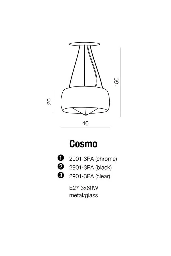   
                        
                        Люстра AZZARDO (Польща) 15383    
                         у стилі Модерн.  
                        Тип джерела світла: світлодіодна лампа, змінна.                         Форма: Коло.                         Кольори плафонів і підвісок: Прозорий.                         Матеріал: Скло.                          фото 6