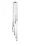   
                        
                        Люстра AZZARDO (Польща) 15446    
                         у стилі Модерн.  
                        Тип джерела світла: світлодіодна лампа, змінна.                         Форма: Коло.                         Кольори плафонів і підвісок: Сірий.                         Матеріал: Скло.                          фото 2
