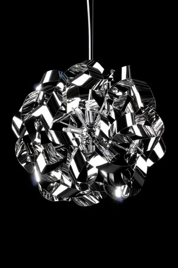   
                        Люстра AZZARDO  (Польша) 15447    
                         в стиле Хай-тек.  
                        Тип источника света: светодиодная лампа, сменная.                         Форма: Шар.                         Цвета плафонов и подвесок: Серый.                         Материал: Алюминий.                          фото 2