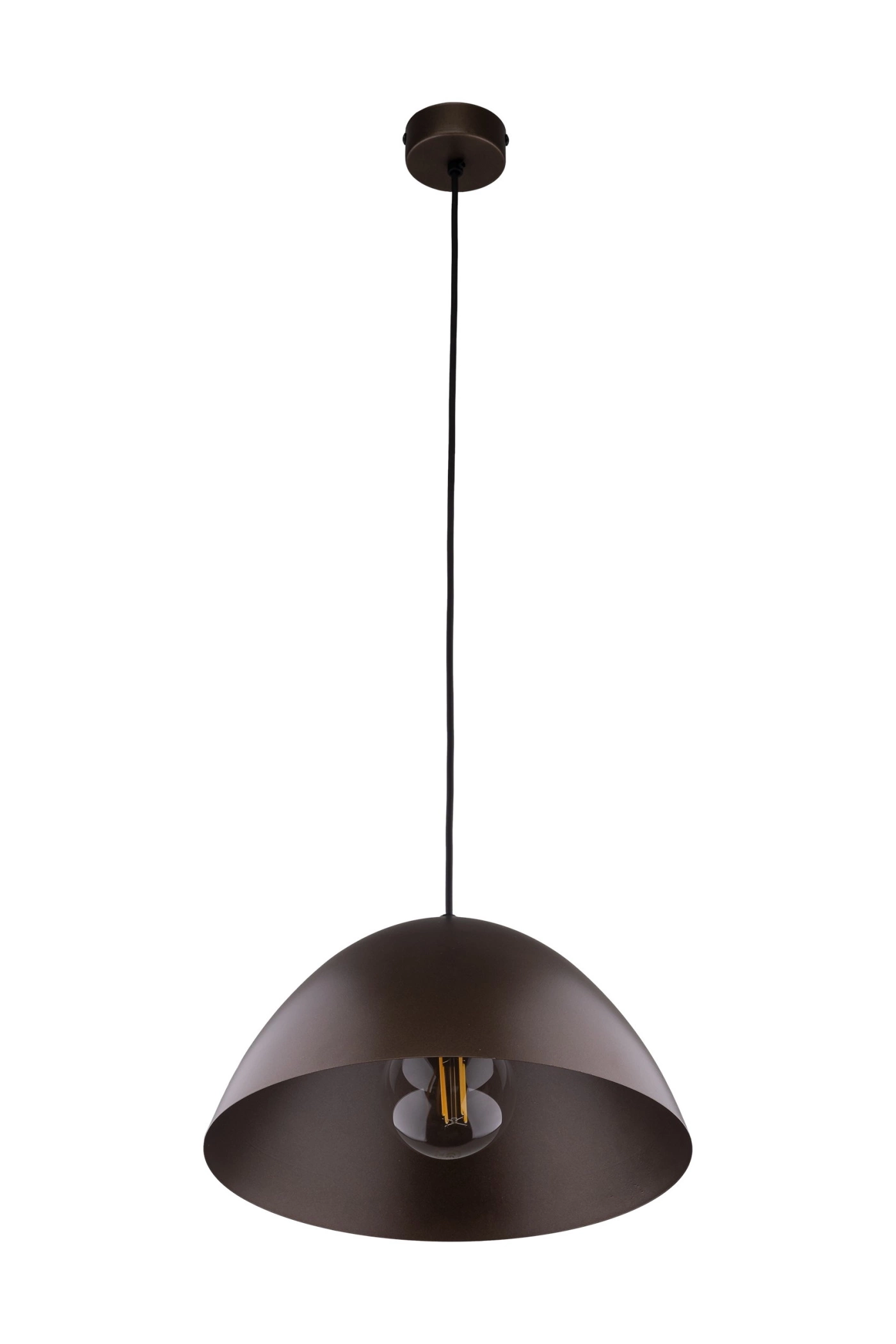   
                        
                        Люстра TK LIGHTING (Польша) 15450    
                         В стиле Лофт.  
                        Тип источника света: светодиодная лампа, сменная.                         Форма: Круг.                         Цвета плафонов и подвесок: Коричневый.                         Материал: Сталь, Пластик.                          фото 3