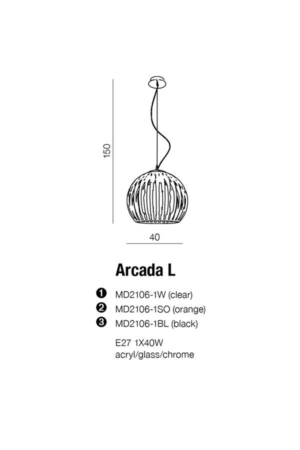   
                        Люстра AZZARDO (Польща) 15503    
                         у стилі модерн.  
                        Тип джерела світла: cвітлодіодні led, енергозберігаючі, розжарювання.                         Форма: куля.                         Кольори плафонів і підвісок: помаранчевий, білий.                         Матеріал: акрил, скло.                          фото 3