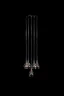   
                        Люстра AZZARDO (Польща) 15535    
                         у стилі лофт.  
                        Тип джерела світла: cвітлодіодні led, галогенні.                         Форма: коло.                         Кольори плафонів і підвісок: прозорий, мідь.                         Матеріал: скло, метал.                          фото 2