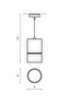   
                        Точковий світильник AZZARDO (Польща) 15538    
                         у стилі лофт.  
                        Тип джерела світла: cвітлодіодні led, галогенні.                         Форма: циліндр.                         Кольори плафонів і підвісок: золото.                         Матеріал: алюміній.                          фото 3