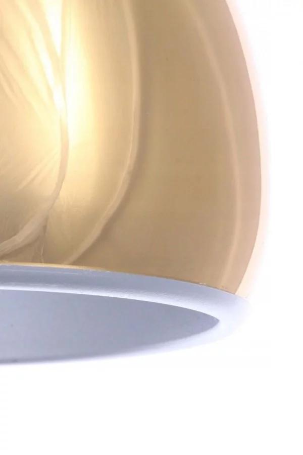   
                        Люстра AZZARDO (Польща) 15542    
                         у стилі лофт.  
                        Тип джерела світла: cвітлодіодні led, енергозберігаючі, розжарювання.                         Форма: коло.                         Кольори плафонів і підвісок: золото.                         Матеріал: метал.                          фото 3