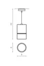   
                        
                        Точковий світильник AZZARDO (Польща) 15559    
                         у стилі Хай-тек.  
                        Тип джерела світла: світлодіодна лампа, змінна.                         Форма: Циліндр.                         Кольори плафонів і підвісок: Сірий.                         Матеріал: Алюміній.                          фото 3
