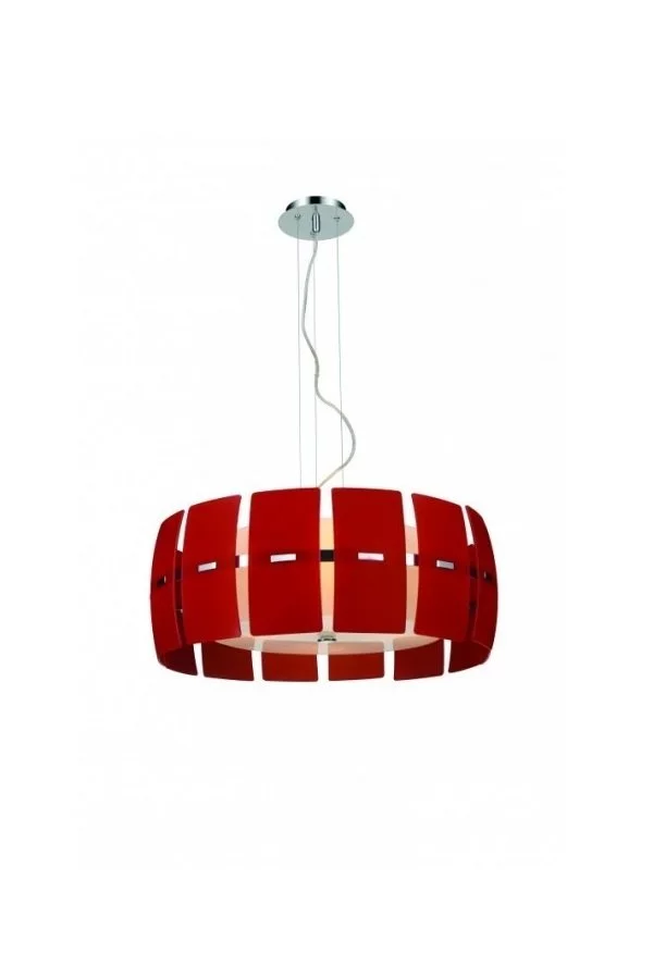   
                        Люстра AZZARDO (Польща) 15618    
                         у стилі модерн.  
                        Тип джерела світла: cвітлодіодні led, енергозберігаючі, розжарювання.                         Форма: коло.                         Кольори плафонів і підвісок: червоний, білий, сірий.                         Матеріал: скло.                          фото 1