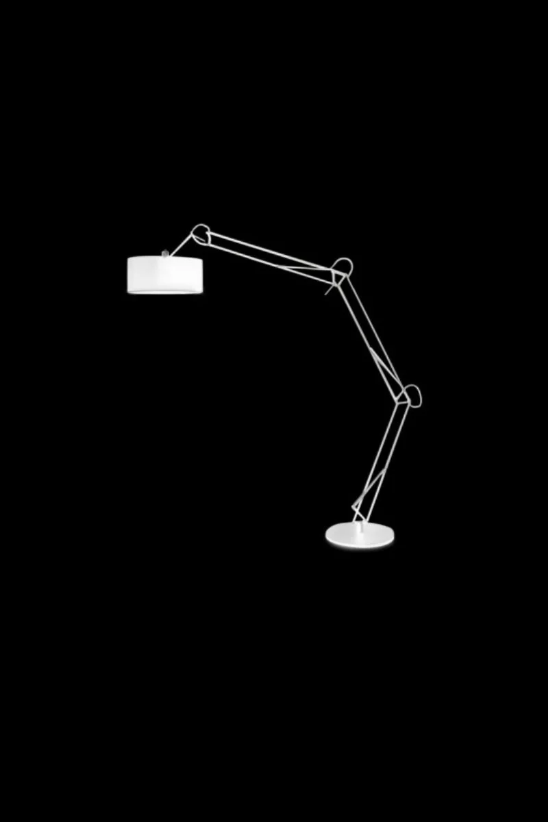   
                        
                        Торшер AZZARDO (Польща) 15787    
                         у стилі Модерн.  
                        Тип джерела світла: світлодіодна лампа, змінна.                                                 Кольори плафонів і підвісок: Білий.                         Матеріал: Тканина.                          фото 1