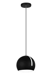   
                        
                        Люстра BLITZ (Німеччина) 15924    
                         у стилі Лофт, Скандинавський.  
                        Тип джерела світла: світлодіодна лампа, змінна.                         Форма: Куля.                         Кольори плафонів і підвісок: Чорний.                         Матеріал: Метал.                          фото 1