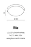   
                        Світильник стельовий AZZARDO (Польща) 15926    
                         у стилі хай-тек.  
                        Тип джерела світла: cвітлодіодні led, енергозберігаючі, розжарювання.                         Форма: коло.                         Кольори плафонів і підвісок: білий.                         Матеріал: скло.                          фото 3