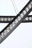   
                        Люстра AZZARDO (Польща) 16018    
                         у стилі арт-деко.  
                        Тип джерела світла: вбудовані світлодіоди led.                         Форма: коло.                         Кольори плафонів і підвісок: чорний, прозорий.                         Матеріал: метал, скло.                          фото 3