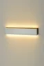   
                        Декоративна підсвітка AZZARDO (Польща) 16028    
                         у стилі Хай-тек.  
                        Тип джерела світла: вбудовані світлодіоди led.                                                 Кольори плафонів і підвісок: Білий.                         Матеріал: Алюміній.                          фото 2
