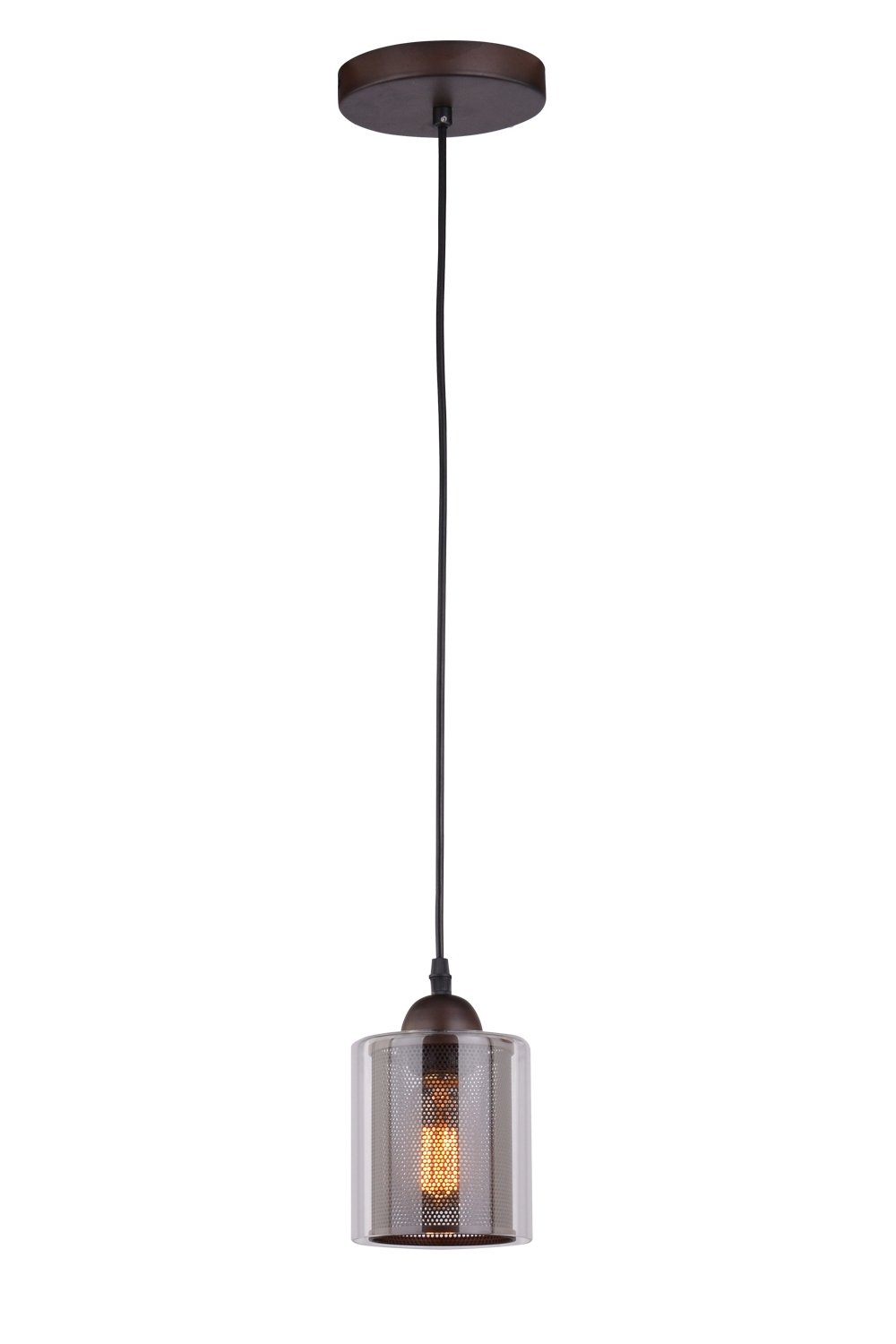   
                        Люстра BLITZ (Німеччина) 16043    
                         у стилі лофт.  
                        Тип джерела світла: cвітлодіодні led, енергозберігаючі, розжарювання.                         Форма: коло.                         Кольори плафонів і підвісок: коричневий, прозорий.                         Матеріал: метал, скло.                          фото 1