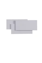   
                        Світильник настінний MAYTONI (Німеччина) 16110    
                         у стилі хай-тек.  
                        Тип джерела світла: вбудовані світлодіоди led.                                                 Кольори плафонів і підвісок: білий.                         Матеріал: метал.                          фото 1