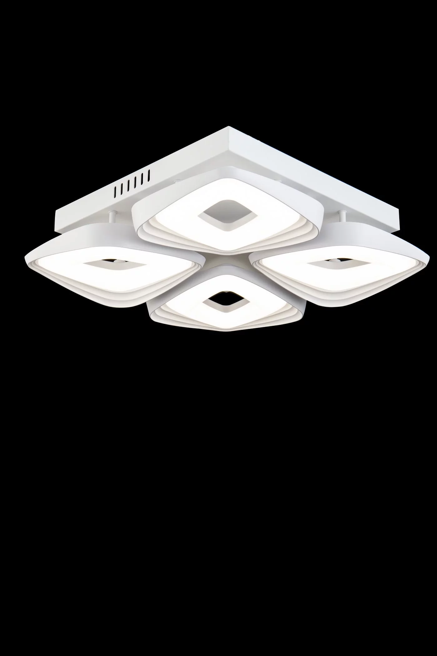   
                        
                        Люстра FREYA (Німеччина) 16122    
                         у стилі Модерн.  
                        Тип джерела світла: вбудований led-модуль, незмінний.                         Форма: Квадрат.                         Кольори плафонів і підвісок: Білий.                         Матеріал: Акрил.                          фото 2