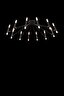   
                        Люстра MAYTONI (Німеччина) 16140    
                         у стилі лофт.  
                        Тип джерела світла: cвітлодіодні led, галогенні.                         Форма: коло.                         Кольори плафонів і підвісок: білий.                         Матеріал: скло.                          фото 3