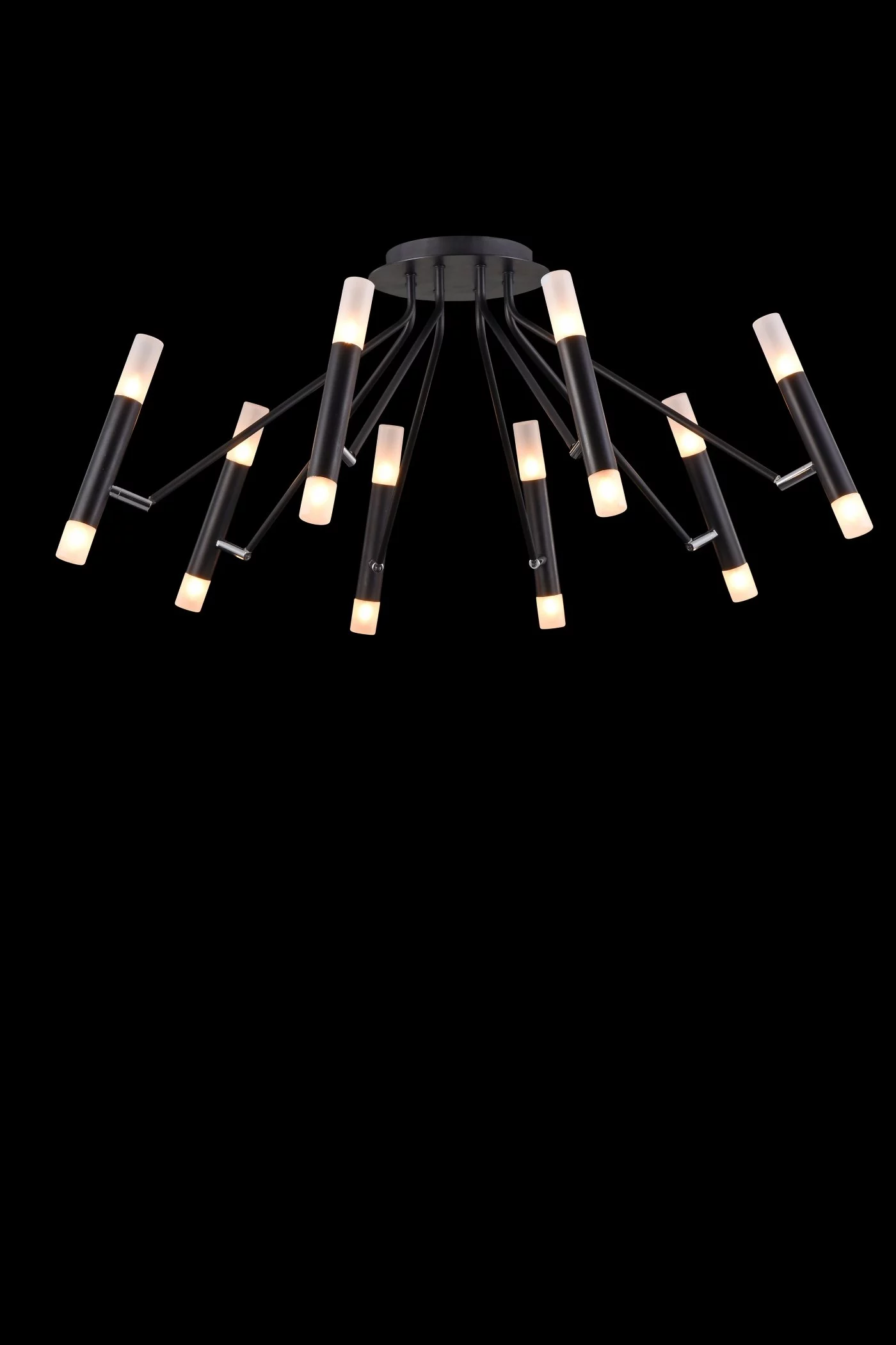   
                        Люстра MAYTONI (Німеччина) 16150    
                         у стилі лофт.  
                        Тип джерела світла: cвітлодіодні led, галогенні.                         Форма: коло.                         Кольори плафонів і підвісок: білий.                         Матеріал: скло.                          фото 3