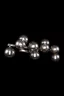   
                        Світильник настінний MAYTONI (Німеччина) 16160    
                         у стилі Хай-тек.  
                        Тип джерела світла: світлодіодна лампа, змінна.                                                 Кольори плафонів і підвісок: Сірий.                         Матеріал: Скло.                          фото 2