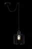   
                        
                        Люстра MAYTONI (Німеччина) 16174    
                         у стилі Лофт, Скандинавський.  
                        Тип джерела світла: світлодіодна лампа, змінна.                         Форма: Коло.                         Кольори плафонів і підвісок: Чорний.                         Матеріал: Метал.                          фото 3