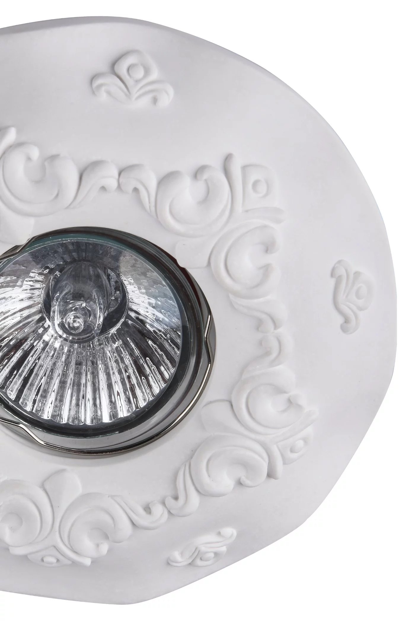   
                        
                        Точковий світильник MAYTONI (Німеччина) 16180    
                         у стилі Класика.  
                        Тип джерела світла: світлодіодна лампа, змінна.                         Форма: Коло.                         Кольори плафонів і підвісок: Білий.                         Матеріал: Гіпс.                          фото 3