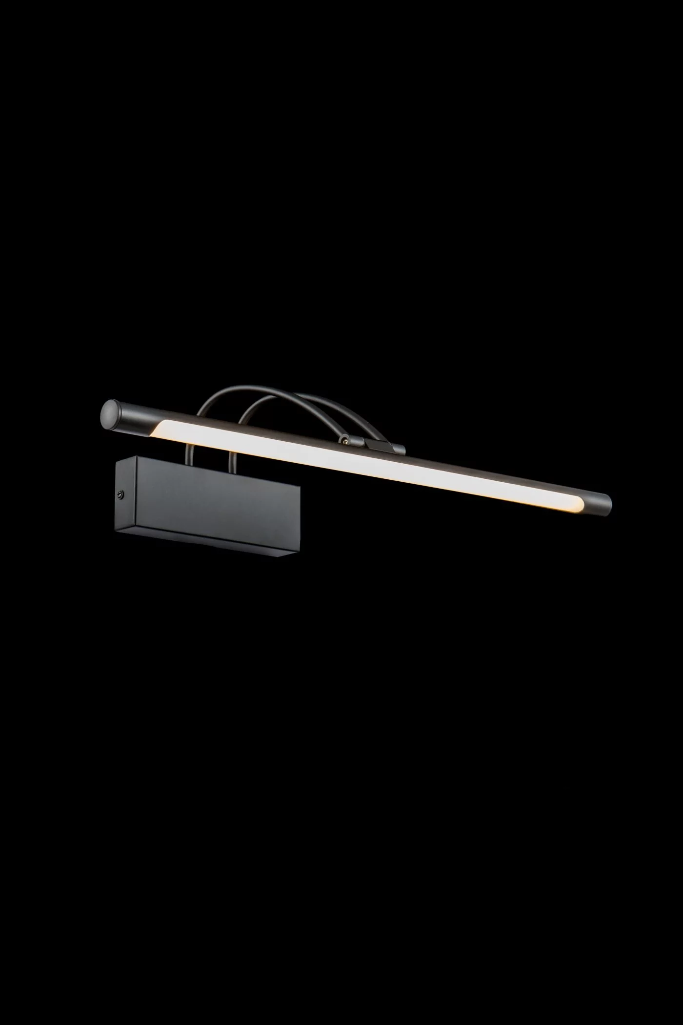   
                        
                        Подсветка для картин MAYTONI (Германия) 16193    
                         в стиле Хай-тек.  
                        Тип источника света: встроенный led-модуль, несъемный.                                                 Цвета плафонов и подвесок: Белый.                         Материал: Пластик.                          фото 2