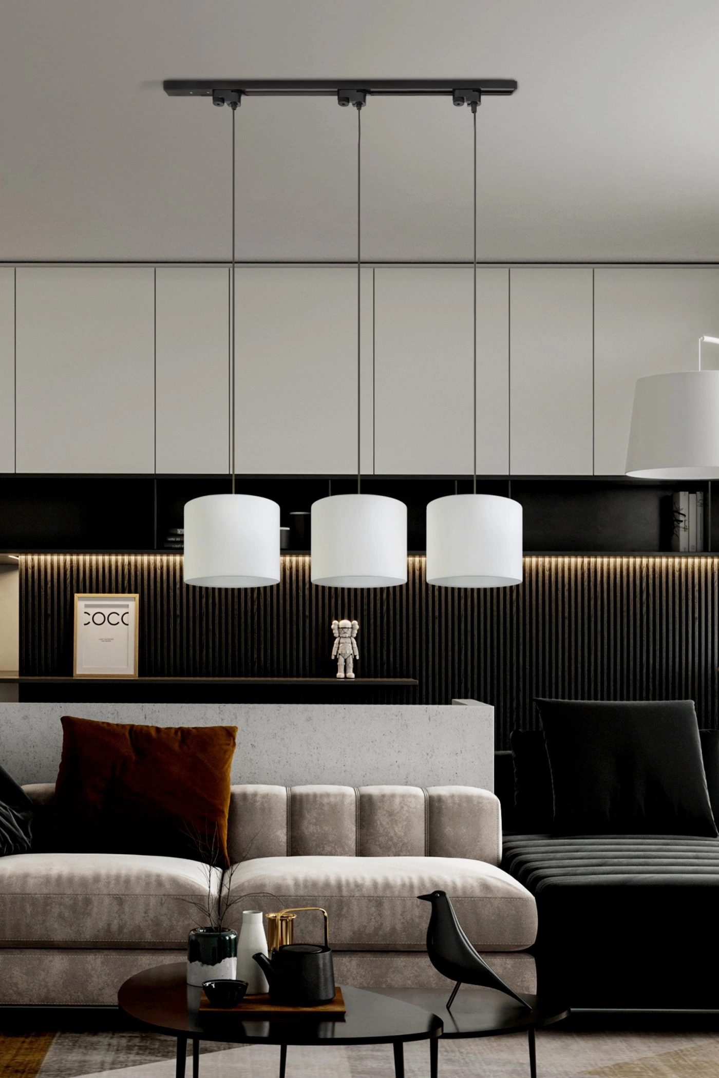   
                        
                        Трековий світильник TK LIGHTING (Польща) 16247    
                         У стилі Модерн.  
                        Тип джерела світла: світлодіодна лампа, змінна.                         Форма: Циліндр.                         Кольори плафонів і підвісок: Білий.                         Матеріал: Метал, Пластик.                          фото 4