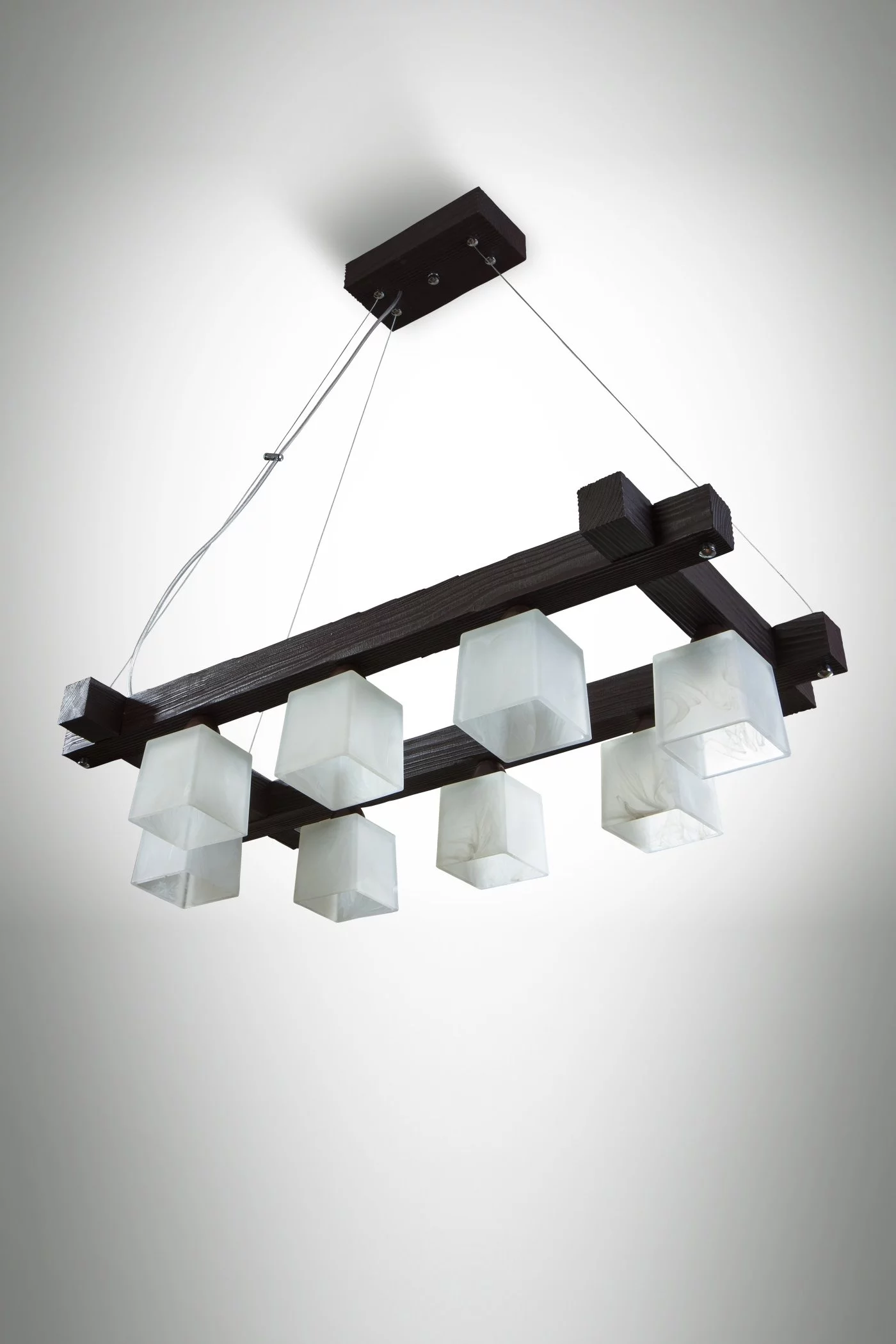   
                        
                        Люстра NB LIGHT (Україна) 16280    
                         У стилі Кантрі, Модерн.  
                        Тип джерела світла: світлодіодна лампа, змінна.                         Форма: Прямокутник.                         Кольори плафонів і підвісок: Білий.                         Матеріал: Скло.                          фото 1