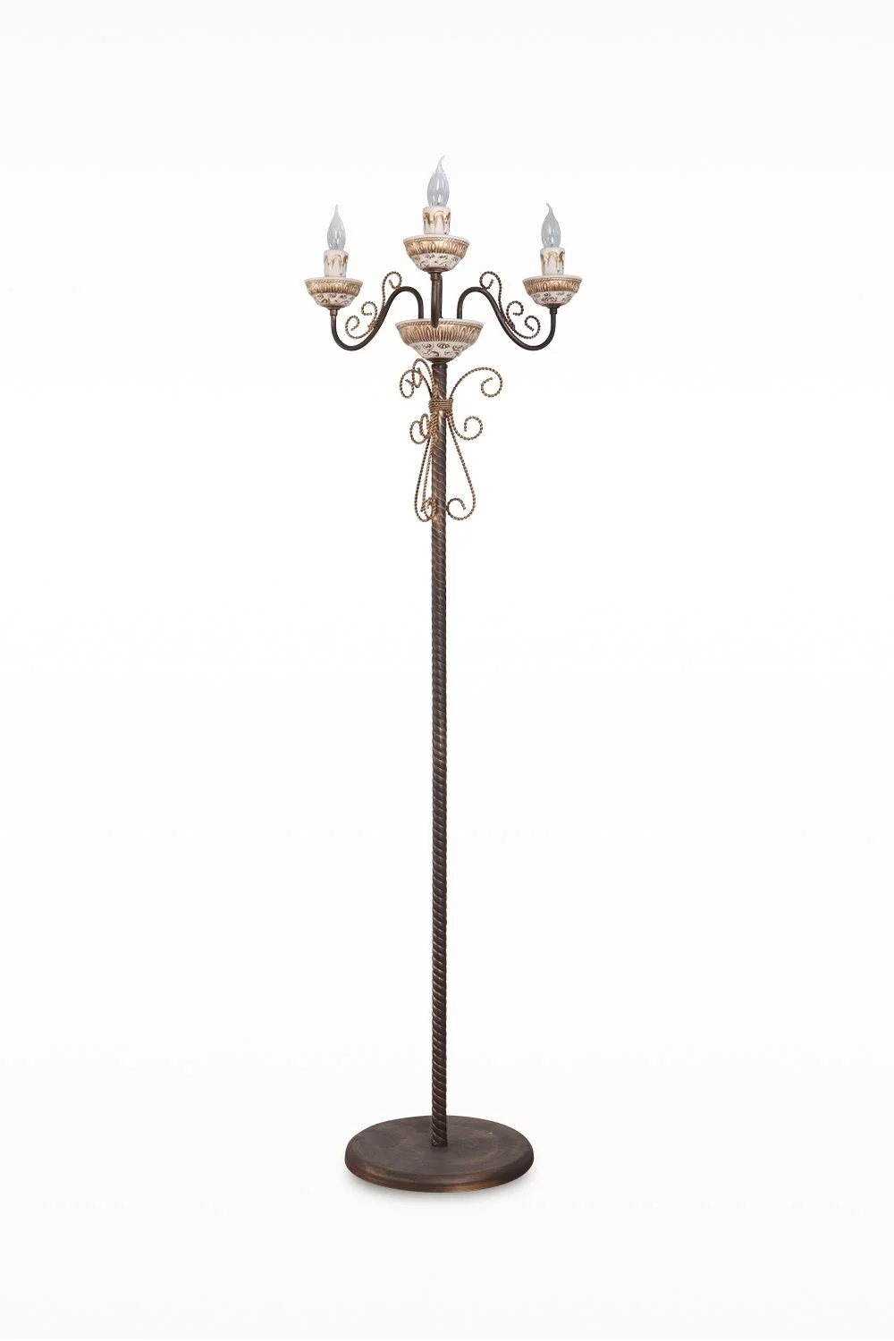   
                        
                        Торшер NB LIGHT (Украина) 16285    
                         В стиле Прованс.  
                        Тип источника света: светодиодная лампа, сменная.                                                                                                  фото 1