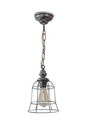   
                        
                        Люстра NB LIGHT (Україна) 16325    
                         У стилі Лофт.  
                        Тип джерела світла: світлодіодна лампа, змінна.                         Форма: Коло.                         Кольори плафонів і підвісок: Коричневий, Зелений.                         Матеріал: Метал.                          фото 1