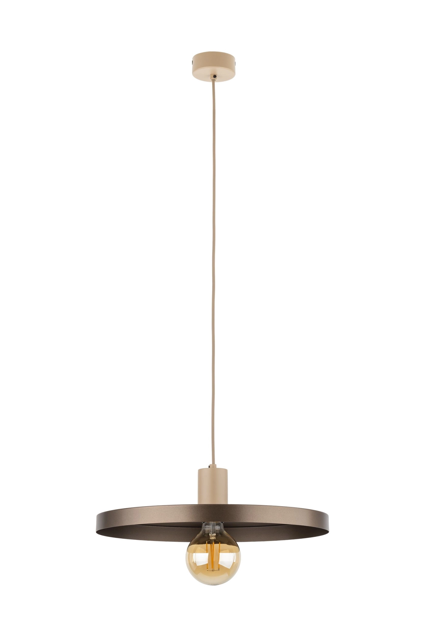   
                        
                        Люстра TK LIGHTING (Польща) 16512    
                         У стилі Лофт.  
                        Тип джерела світла: світлодіодна лампа, змінна.                         Форма: Коло.                         Кольори плафонів і підвісок: Коричневий.                         Матеріал: Метал, Пластик.                          фото 1