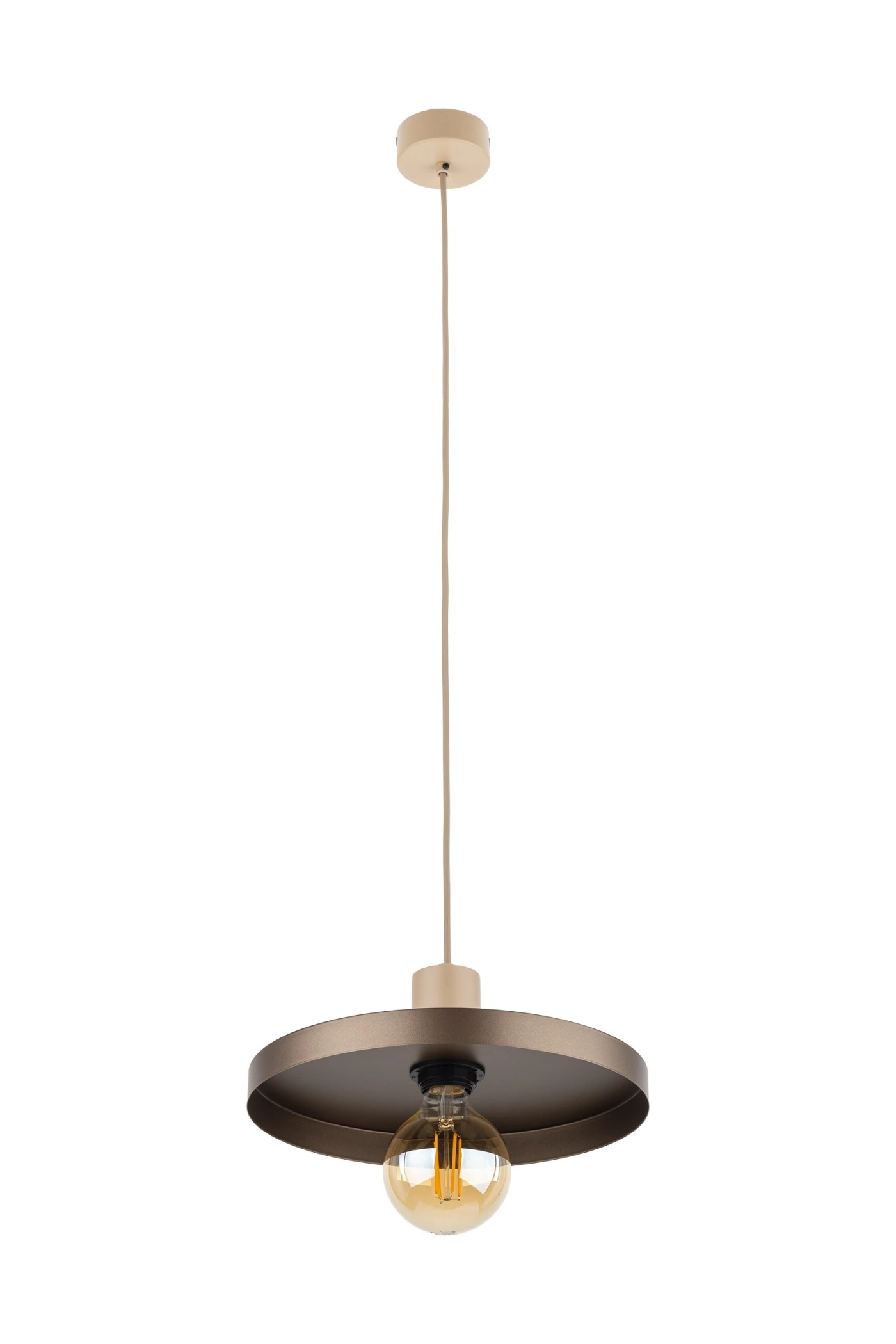   
                        
                        Люстра TK LIGHTING (Польща) 16524    
                         У стилі Лофт.  
                        Тип джерела світла: світлодіодна лампа, змінна.                         Форма: Коло.                         Кольори плафонів і підвісок: Коричневий.                         Матеріал: Метал, Пластик.                          фото 3
