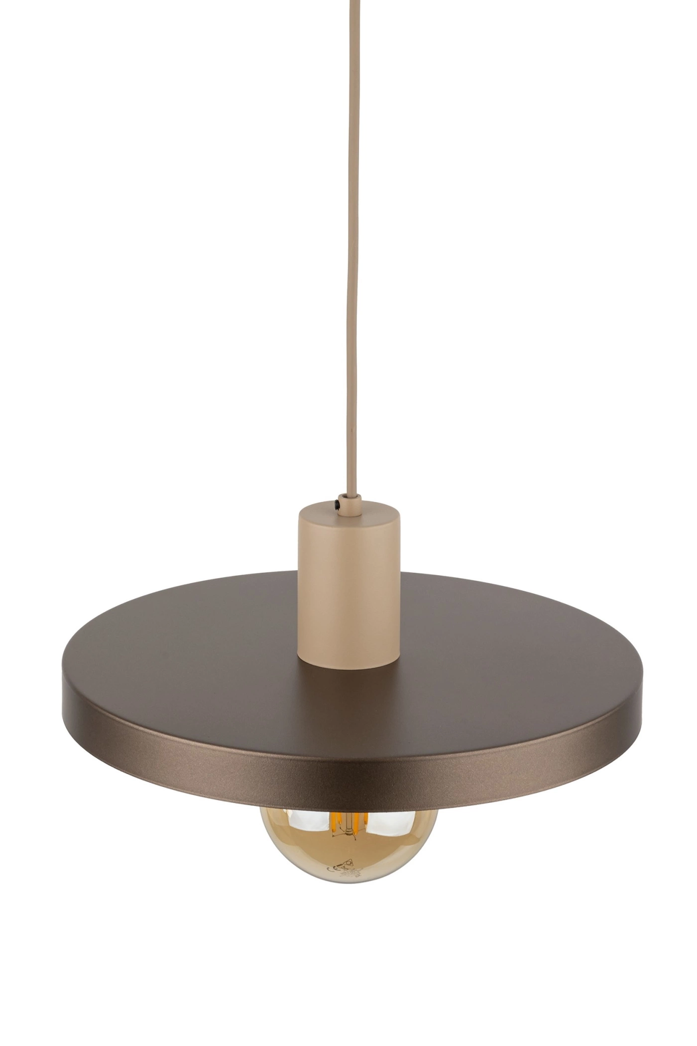   
                        
                        Люстра TK LIGHTING (Польща) 16524    
                         У стилі Лофт.  
                        Тип джерела світла: світлодіодна лампа, змінна.                         Форма: Коло.                         Кольори плафонів і підвісок: Коричневий.                         Матеріал: Метал, Пластик.                          фото 5