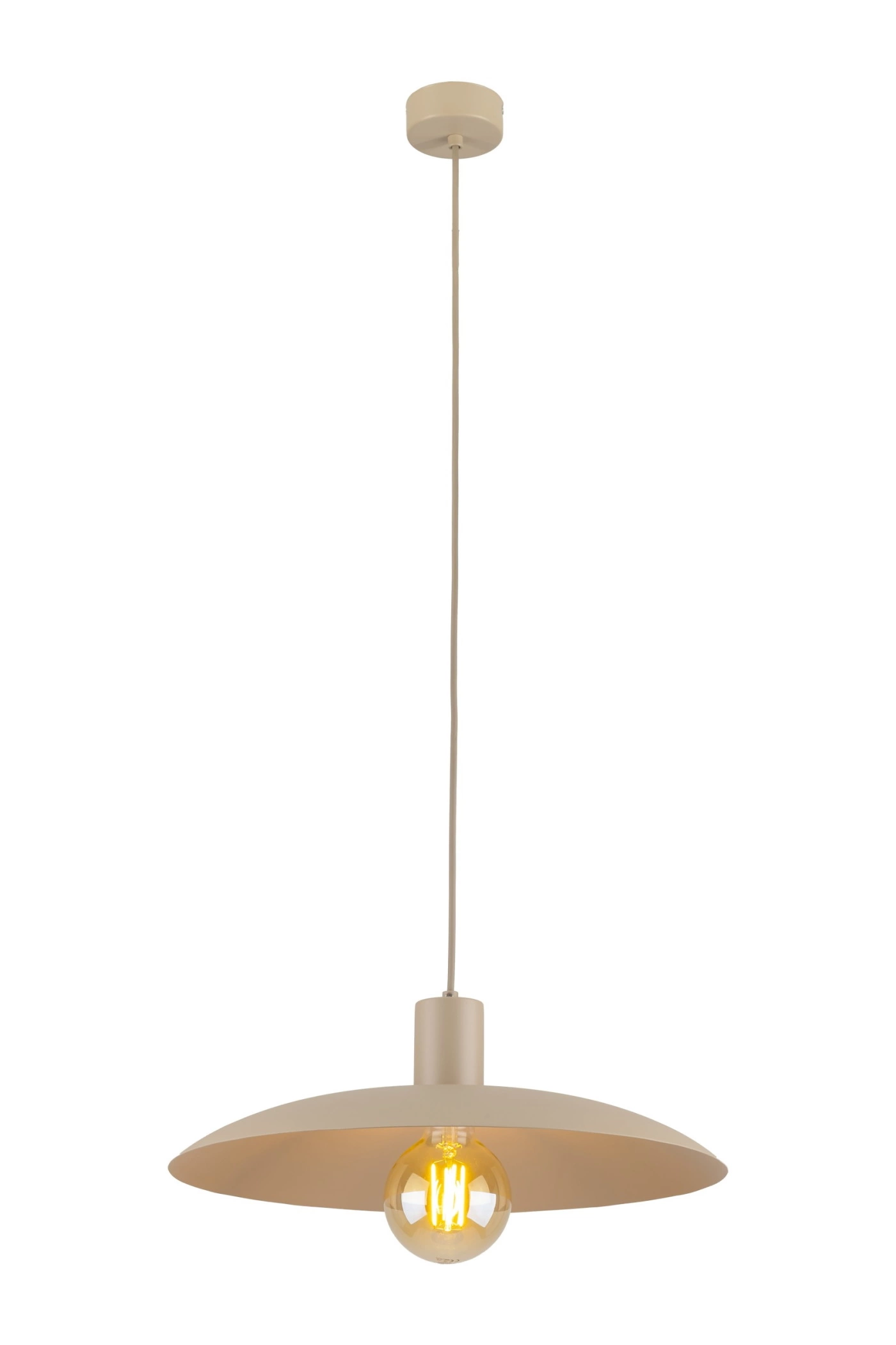   
                        
                        Люстра TK LIGHTING (Польша) 16549    
                         В стиле Лофт.  
                        Тип источника света: светодиодная лампа, сменная.                         Форма: Круг.                         Цвета плафонов и подвесок: Бежевый.                         Материал: Металл, Пластик.                          фото 2