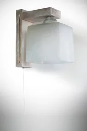   
                        
                        Бра NB LIGHT (Україна) 16598    
                         у стилі Модерн.  
                        Тип джерела світла: світлодіодна лампа, змінна.                                                 Кольори плафонів і підвісок: Білий.                         Матеріал: Скло.                          фото 1