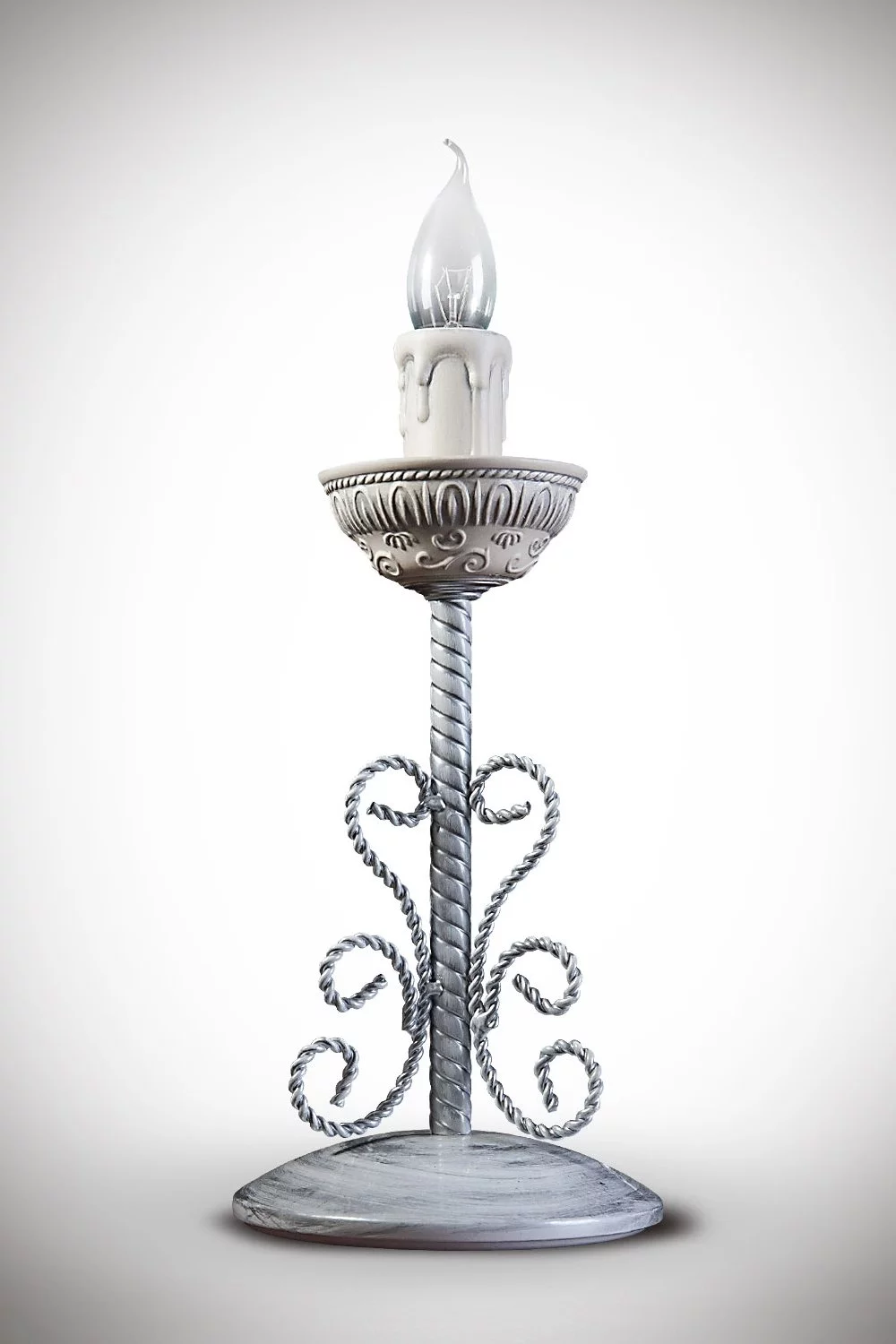   
                        
                        Настольная лампа NB LIGHT (Украина) 16754    
                         в стиле Прованс.  
                        Тип источника света: светодиодная лампа, сменная.                                                                                                  фото 1