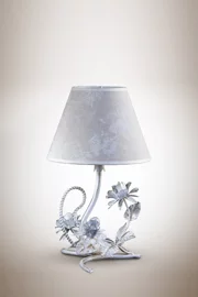   
                        Настольная лампа NB LIGHT  (Украина) 16907    
                         в стиле прованс, флористика.  
                        Тип источника света: светодиодные led, энергосберегающие, накаливания.                                                 Цвета плафонов и подвесок: бежевый, рисунок.                         Материал: ткань.                          фото 1