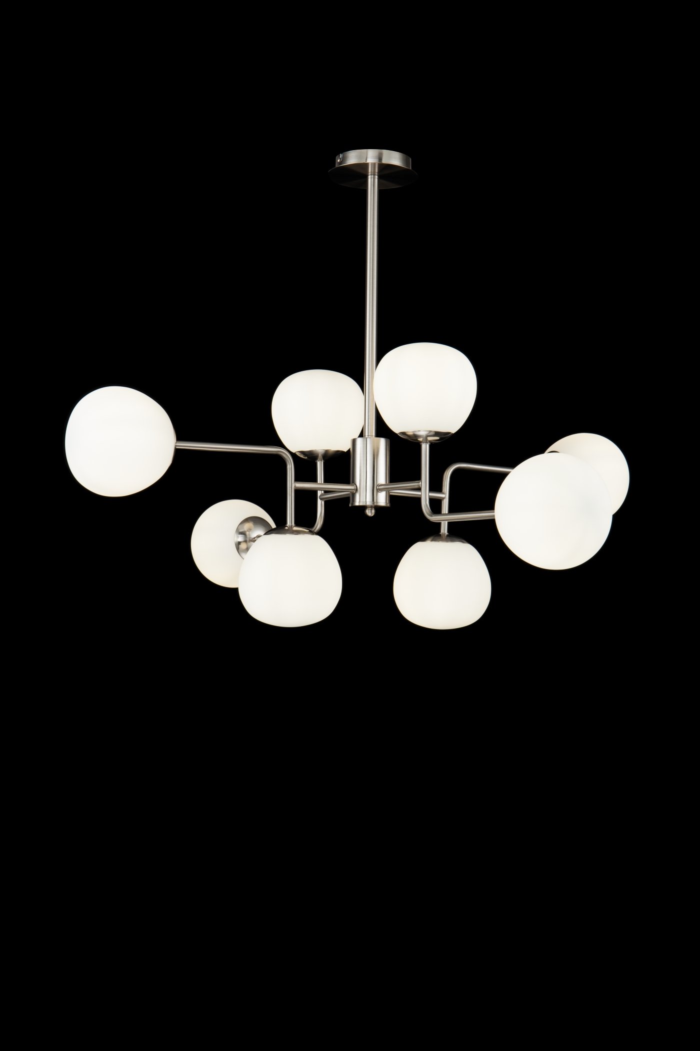   
                        Люстра MAYTONI (Німеччина) 17048    
                         у стилі модерн.  
                        Тип джерела світла: cвітлодіодні led, енергозберігаючі, розжарювання.                         Форма: квадрат.                         Кольори плафонів і підвісок: білий.                         Матеріал: скло.                          фото 2